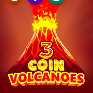 3 Coin Volcanoes par 3Oaks — jeu de casino