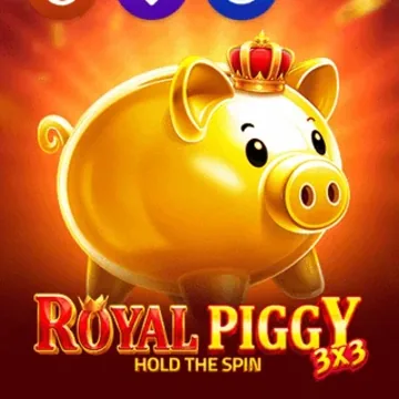 3x3 Royal Piggy Hold the Spin par Gamzix — jeu de casino